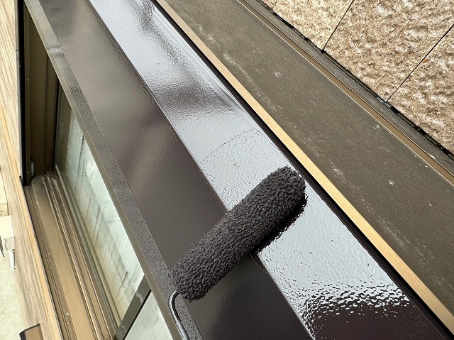 外壁塗装シャッターボックス